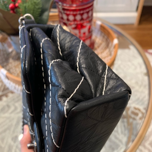 CHANEL Small Implicit Stitched Chevron Flap Bag - Picture 10 of 12